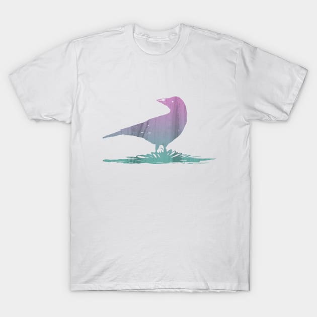 Lonely Crow T-Shirt by DylanBlairIllustration